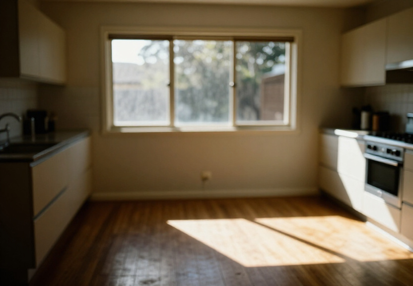 Cockroach-free kitchen in Campbelltown after pest control treatment